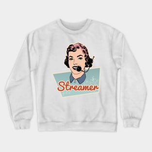 Streamer Retro Crewneck Sweatshirt